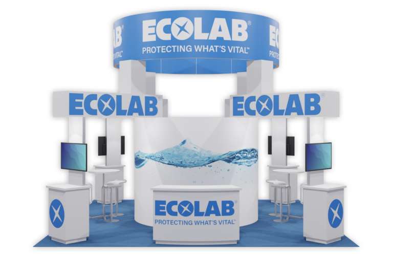 Ecolab trade show booth ideas